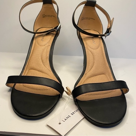 🆕 Lane Bryant Dream Cloud Thin Ankle-Strap High Heel Sandal 8 Wide - Picture 5 of 12